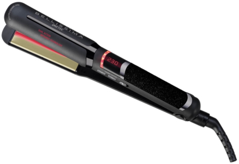 IMETEC Imetec Creativity B8100 piastra per capelli in ceramica tecnologia infrarossi nero